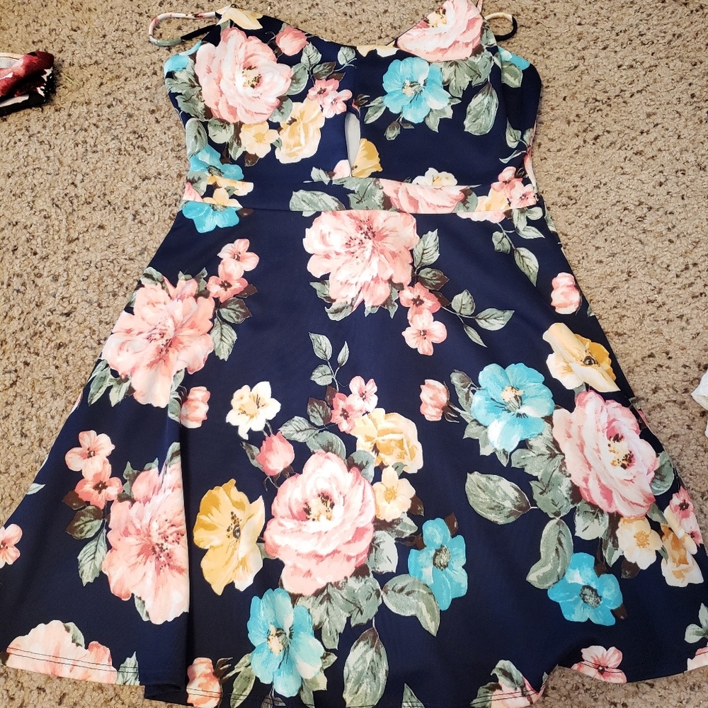 Floral Mini Dress